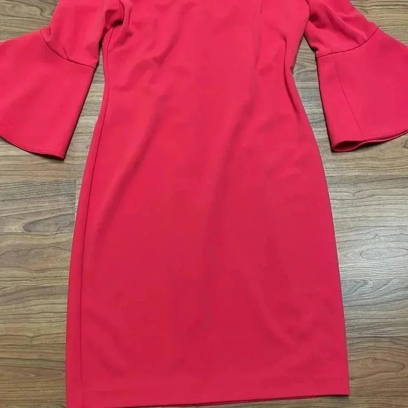 Jessica H Red Evening Dress, size 8 - Picture 5 of 8